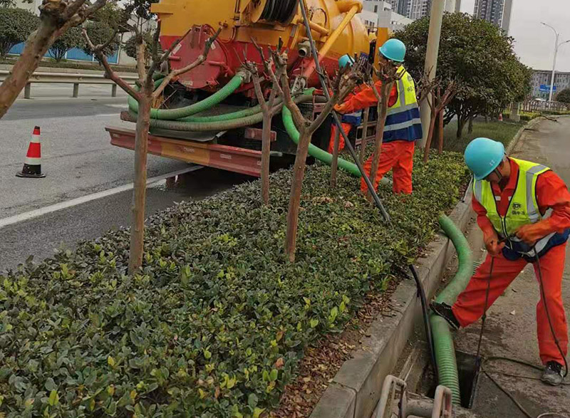 夷陵市政管道清淤